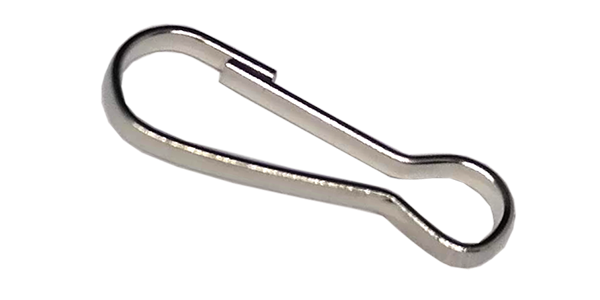 100pcs Silver spring hook / Lanyard Clip (25mm)