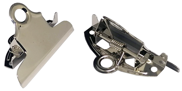 Clipboard clip, 80mm wide (Silver)