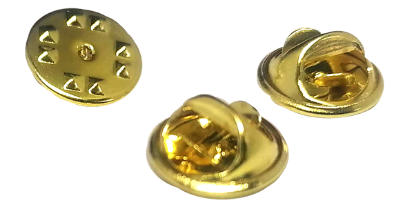 100pcs Butterfly clutch Gold (Pin not included)