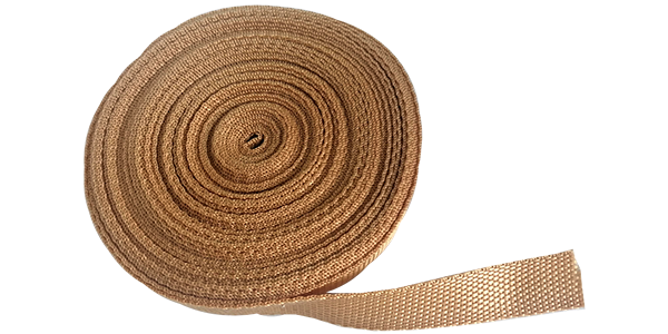 50m Webbing 20mm Light Brown