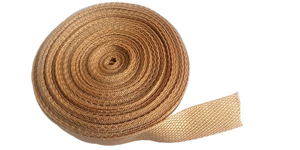 50m Webbing 25mm Light Brown