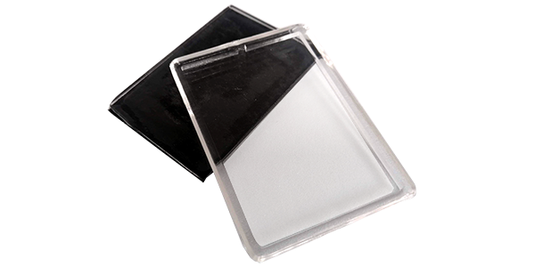 Blank Clip in Fridge Magnet (43mm X 63mm) Clear photo frame acrylic magnet