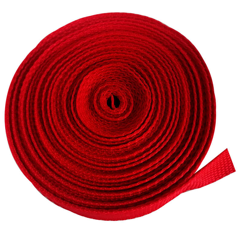 10m Webbing 20mm Red