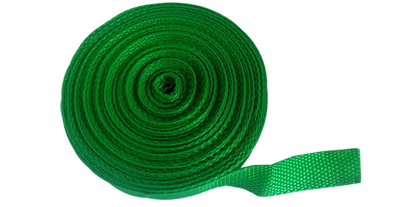 100m Webbing 20mm Green