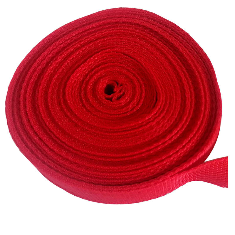 100m Webbing 25mm Red