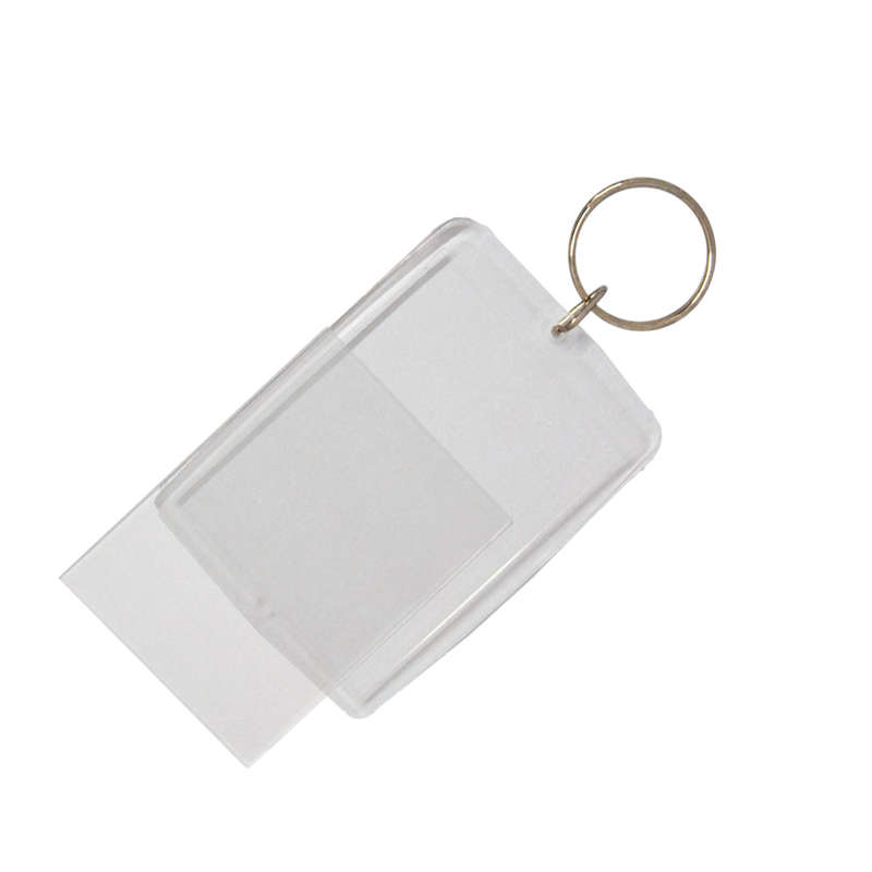 50pcs Blank Acrylic Keyring (44mm X 60mm)