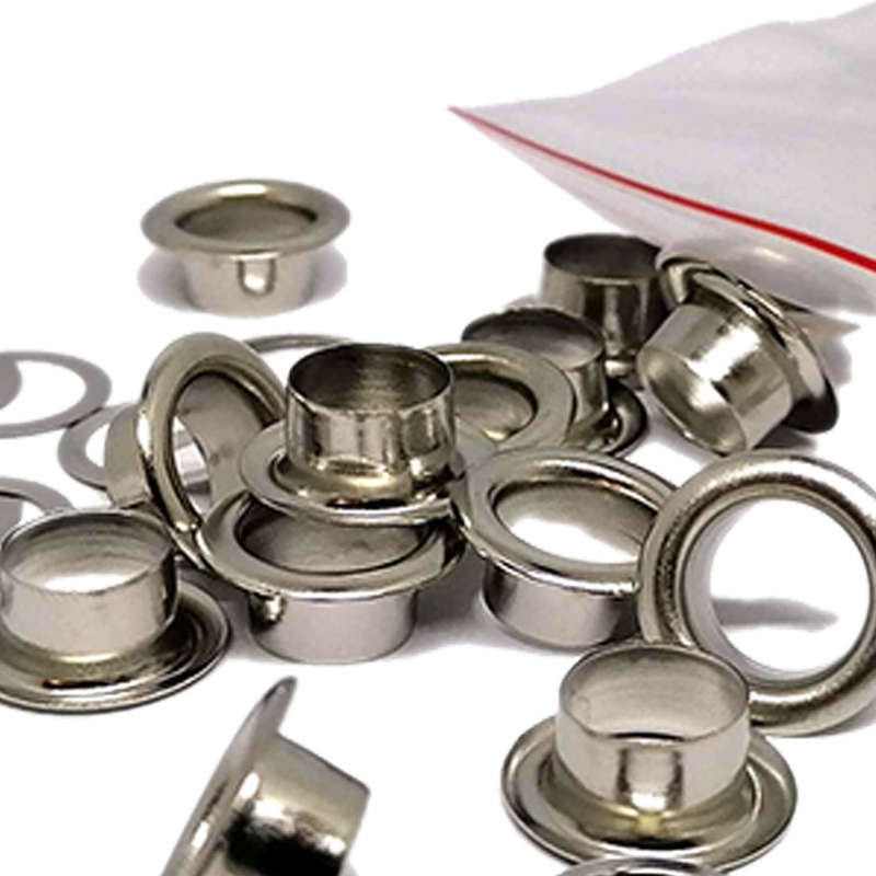 100pcs Eyelet 10mm, Barrel length 7mm