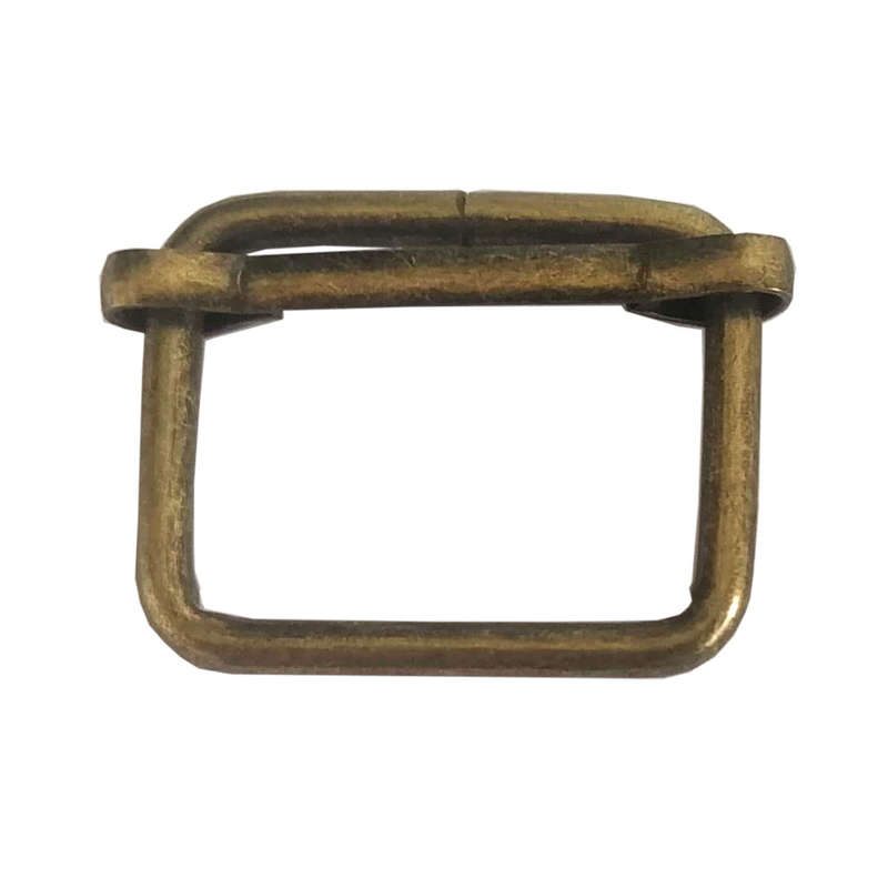 Tri-Glide metal, 20mm Slider, Antique Brass