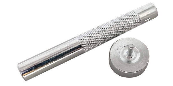 Eyelet tool set to insert 4mm eyelets