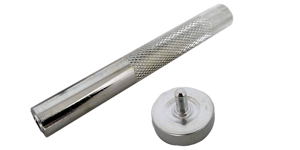 Eyelet tool set to insert 6mm eyelets