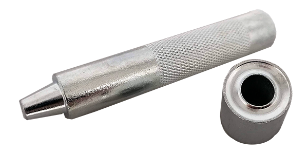 Eyelet tool set to insert 10mm eyelets