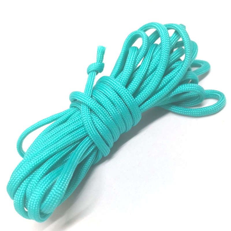 5m Round Braid, 4mm, Aqua