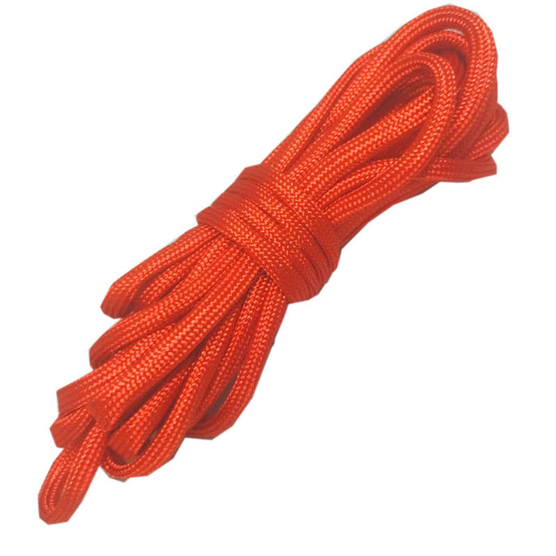 5m Round Braid, 4mm, Red