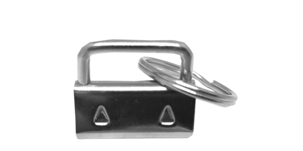Tail clip for webbing 25mm with split ring