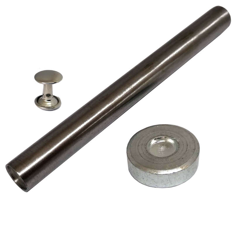Tool set to insert 8mm rivets