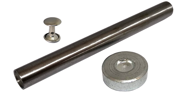Tool set to insert 8mm rivets