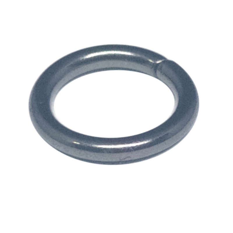 25pcs Jump ring 10mm, Metal Black