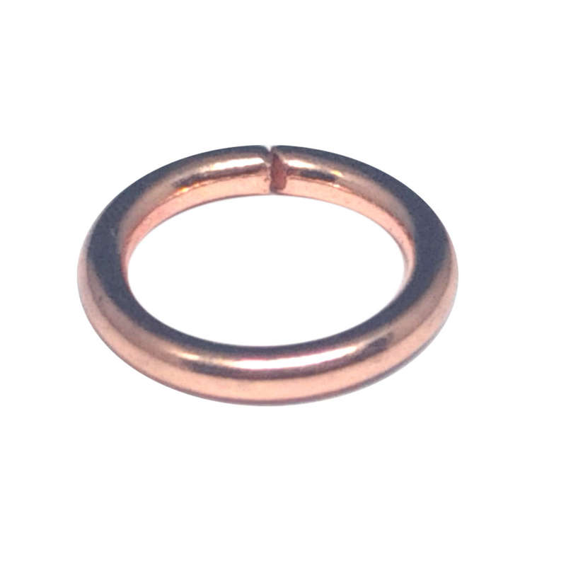 25pcs Jump ring 10mm, Rose Gold