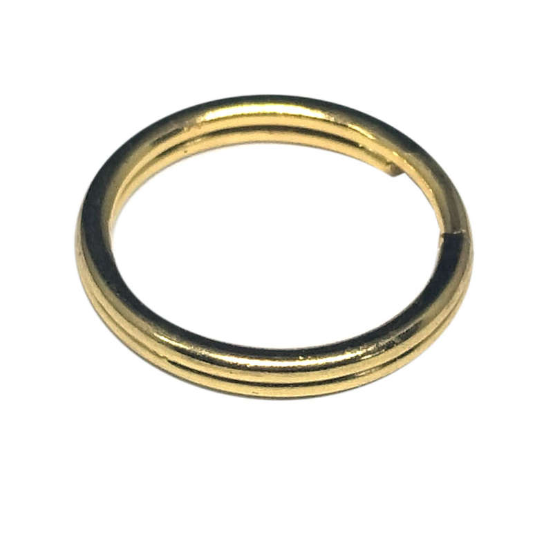 1000pcs Split ring Golden colour (15mm)