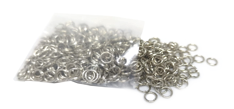 Jump ring 5mm, 25g bag ~500pcs (Small) Thin wire - 0.7mm