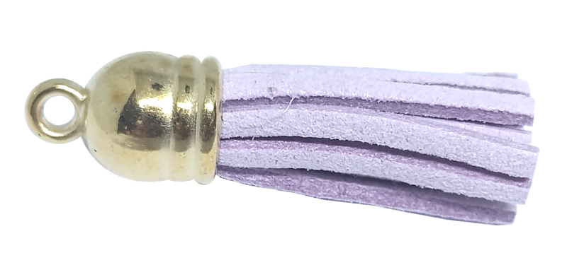 10pcs Tassel Lavender with Golden cap