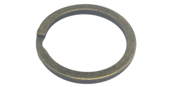 25pcs Split ring Flat (30mm) Antique-Brass