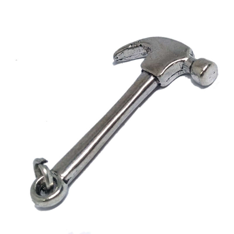 Charm, 10 Identical Claw Hammer charms
