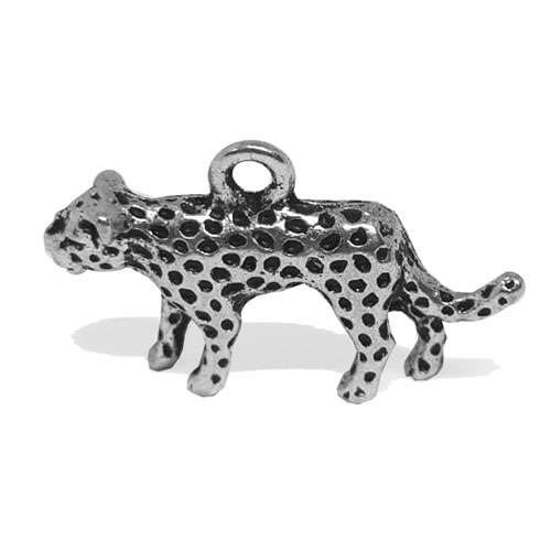 Charm, 3 Identical Leopard charms