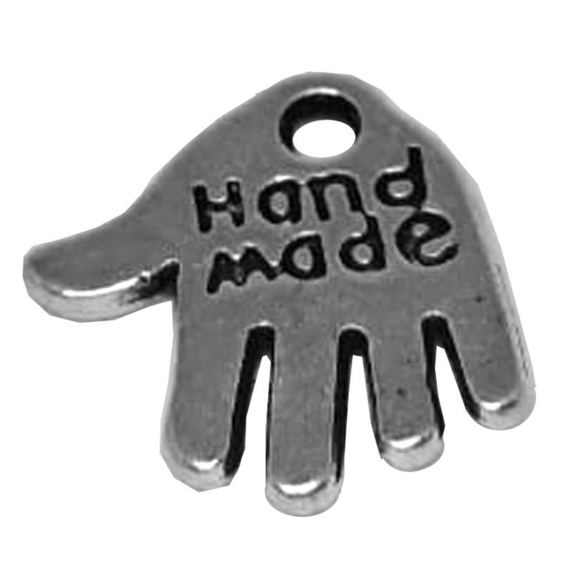 Charm, 15 identical -hand made- hand charms