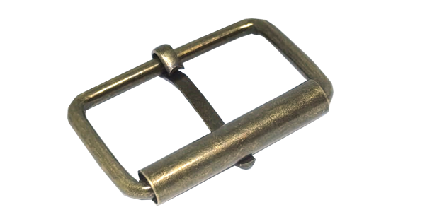 50pcs Belt Roller Buckle, 3mm Wire, 32mm, Antique Brass
