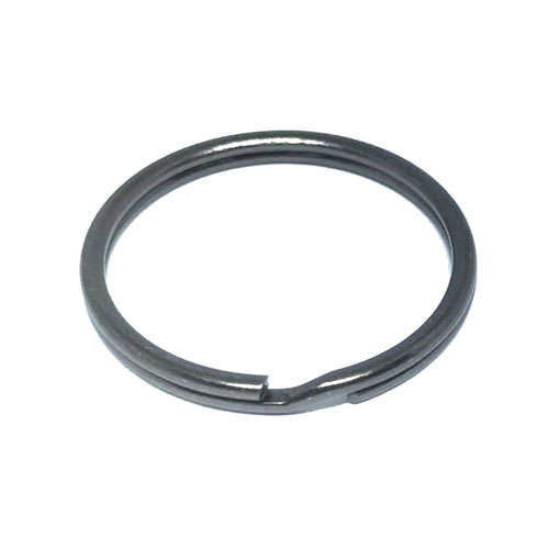 100pcs Split ring Metal Black (25mm)