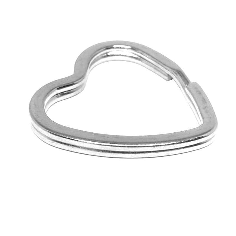 10pcs Shaped ring, Flat, Heart shape