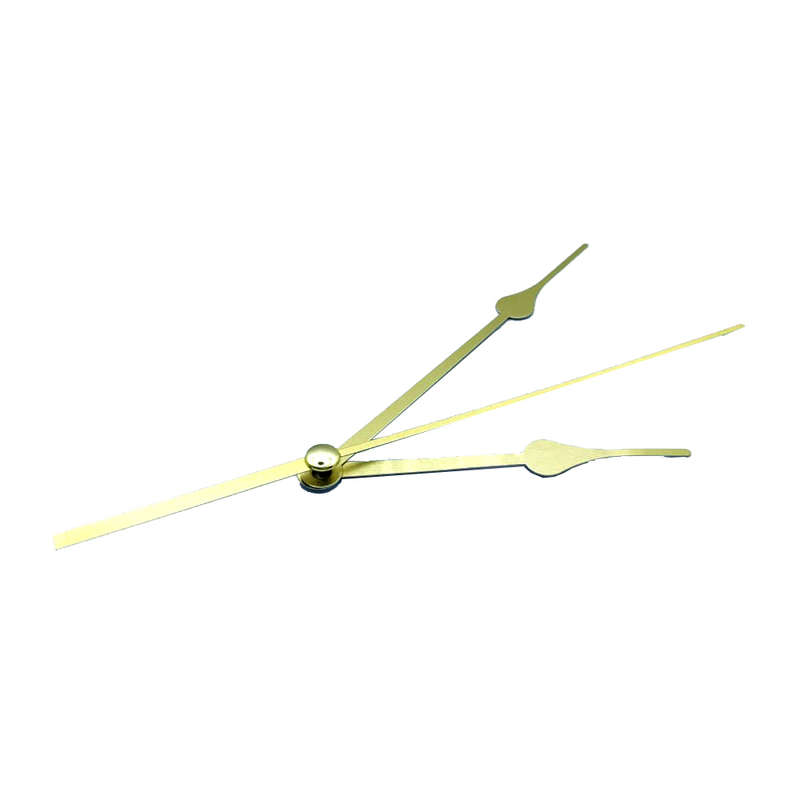 Clock set of hands Gold (Excluding movement)