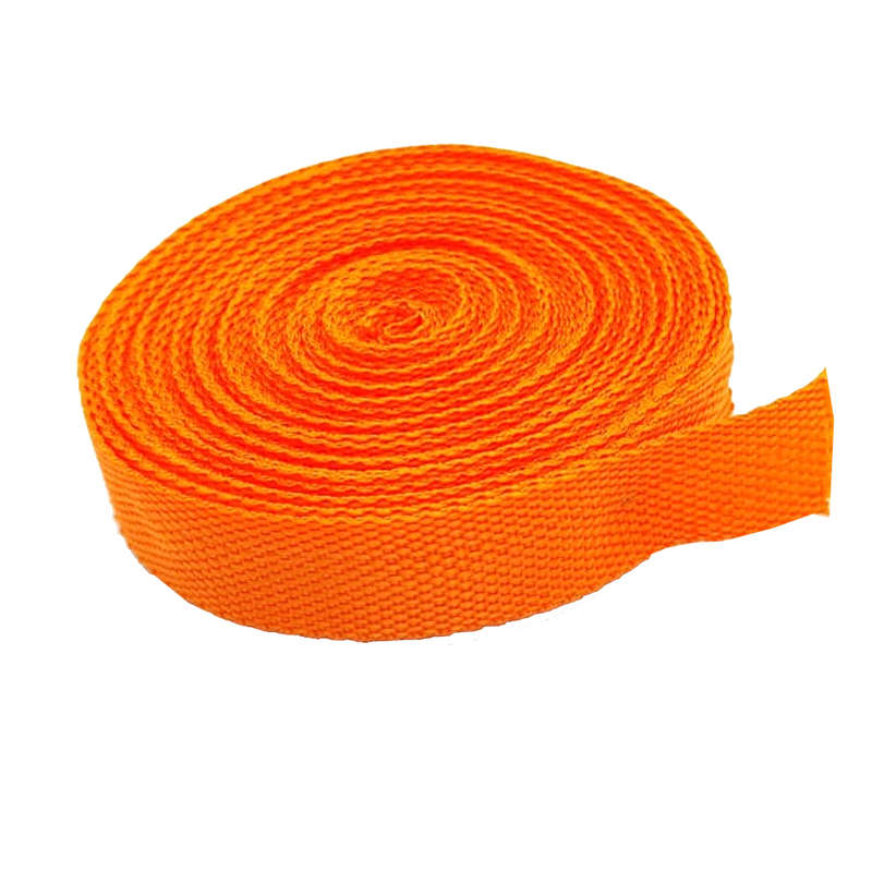 100m Webbing 25mm Orange