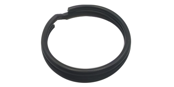 Split ring 25mm Black