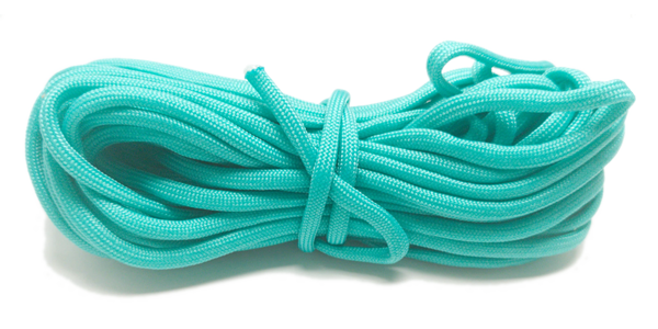 Round Braid, 4mm, Teal Matt
