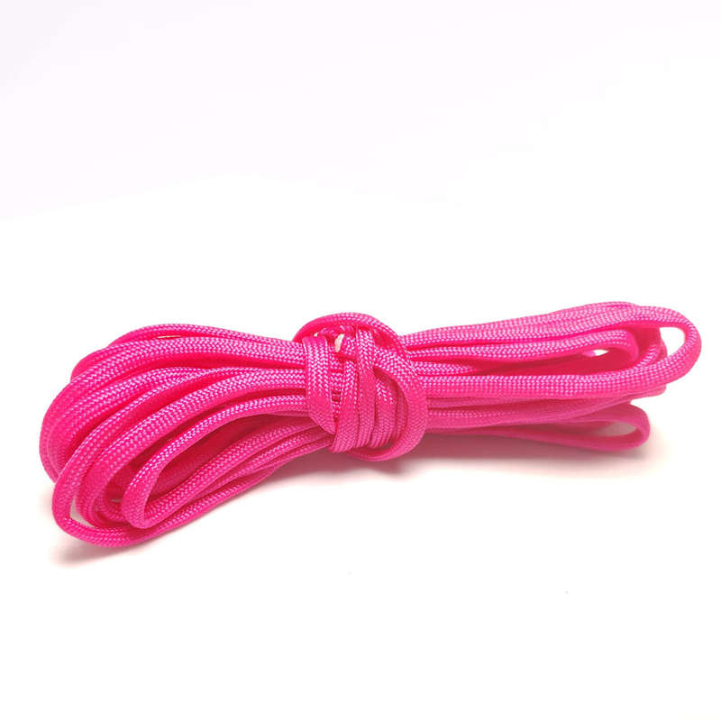 5m Round Braid, 4mm, Bright Pink