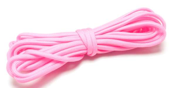 Round Braid, 4mm, Candy Pink