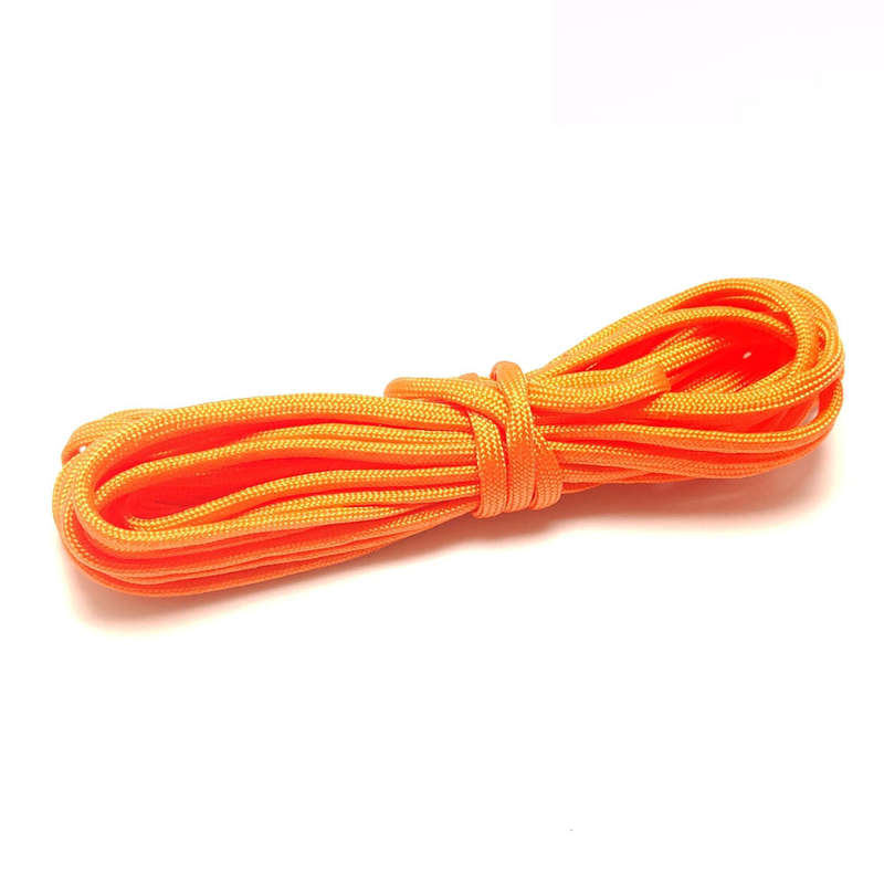 5m Round Braid, 4mm, Bright Orange