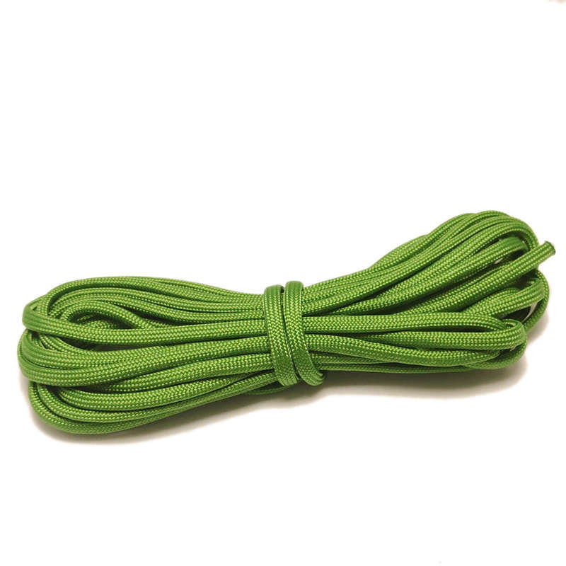 100m Round Braid, 4mm, Olive Green