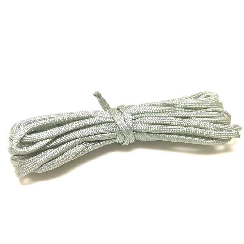 5m Round Braid, 4mm, Silver