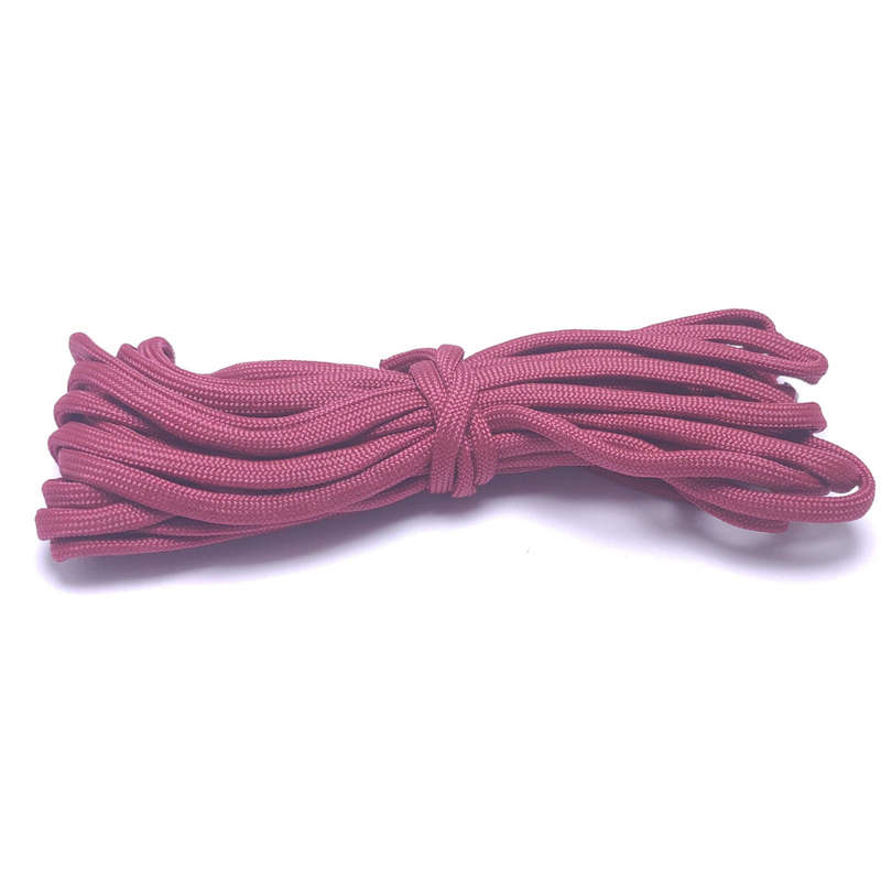 5m Round Braid, 4mm, Maroon
