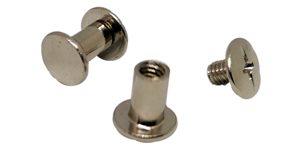 100pcs Interlocking screw, Stainless Steel, 8mm