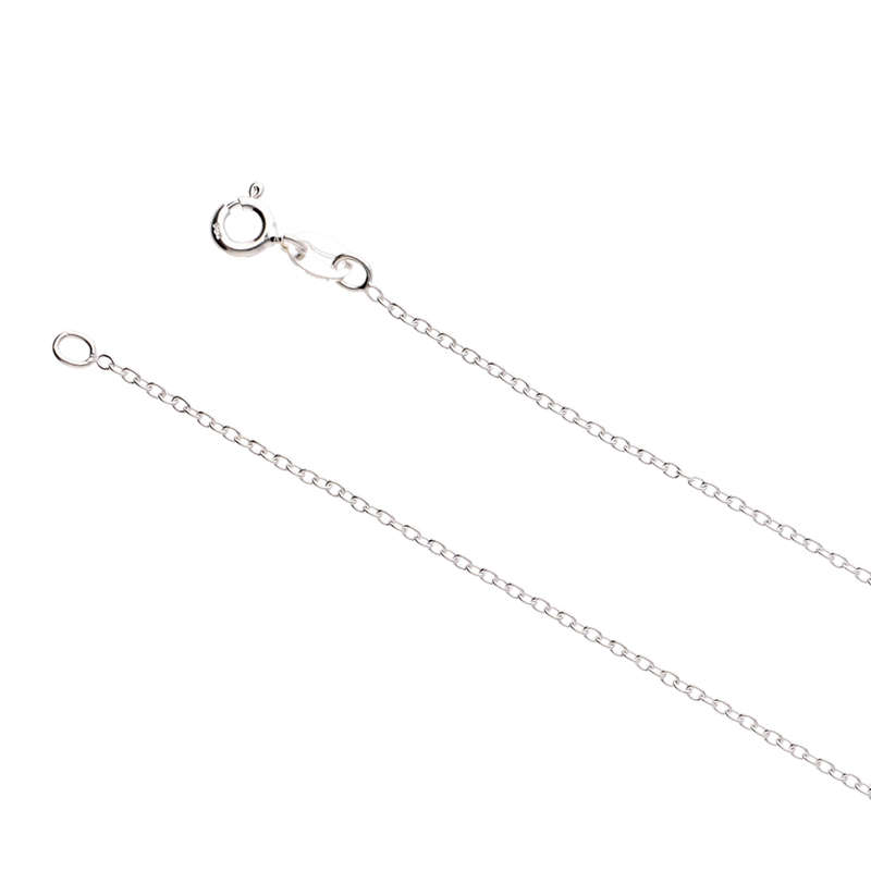 Sterling Silver Rolo Chain 40 cm