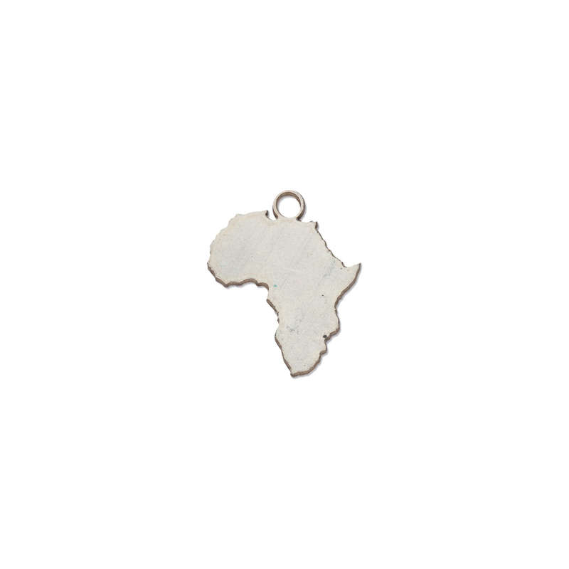 Sterling Silver Medium Raw Arica Pendant
