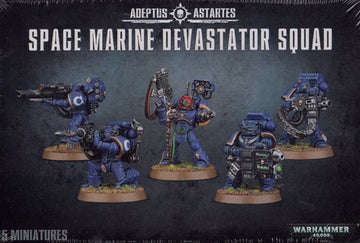 Warhammer Space Marine Devastator Squad