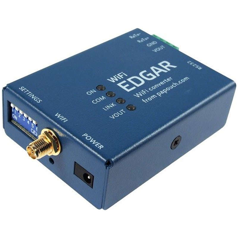 EDGAR WiFi: WiFi to RS232 or RS485 converter