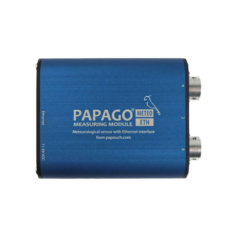 PAPAGO Meteo ETH: Industrial weather station with Ethernet and PoE