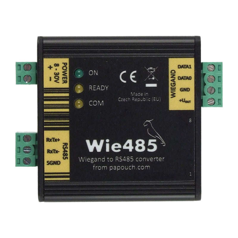 Wie485: Wiegand converter to RS485