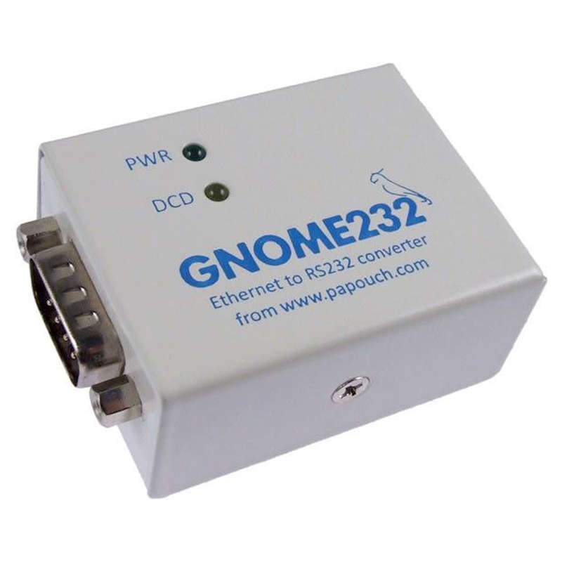GNOME232: Ethernet to RS232 converter
